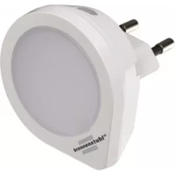 Lampka nocna wtynkowa Brennenstuhl NL 01 QD, LED, 1 lampa, 220–240 V, biała, kąt świecenia 180°