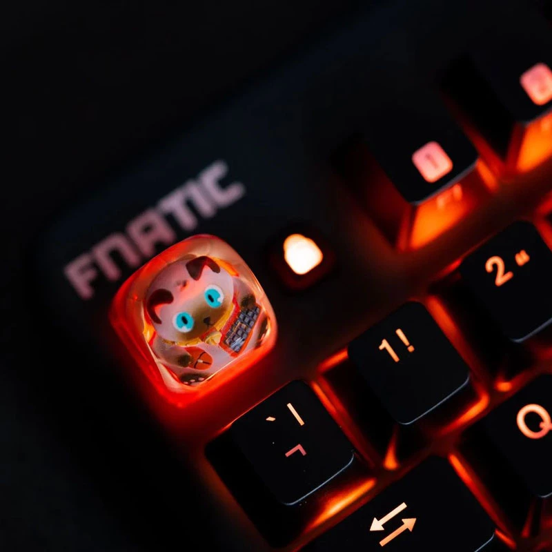 Fnatic Artisan Keycap Loeya nakładka na klawisz, pomarańczowa