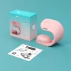Stacja ładująca Stelio ST-CHS01-PK Junior różowa – stacja dokująca USB do telefonów i tabletów, jednoportowa, kompaktowa