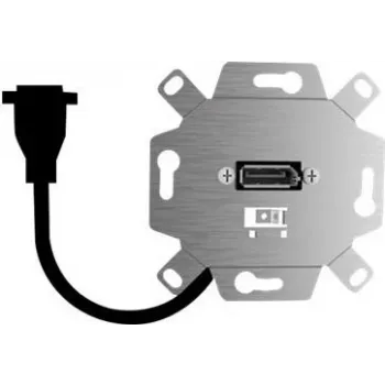 Mechanizm gniazda DisplayPort Rutenbeck KM-DP KP Up 0 Pigtail 15 cm metalowy