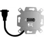 Mechanizm gniazda DisplayPort Rutenbeck KM-DP KP Up 0 Pigtail 15 cm metalowy