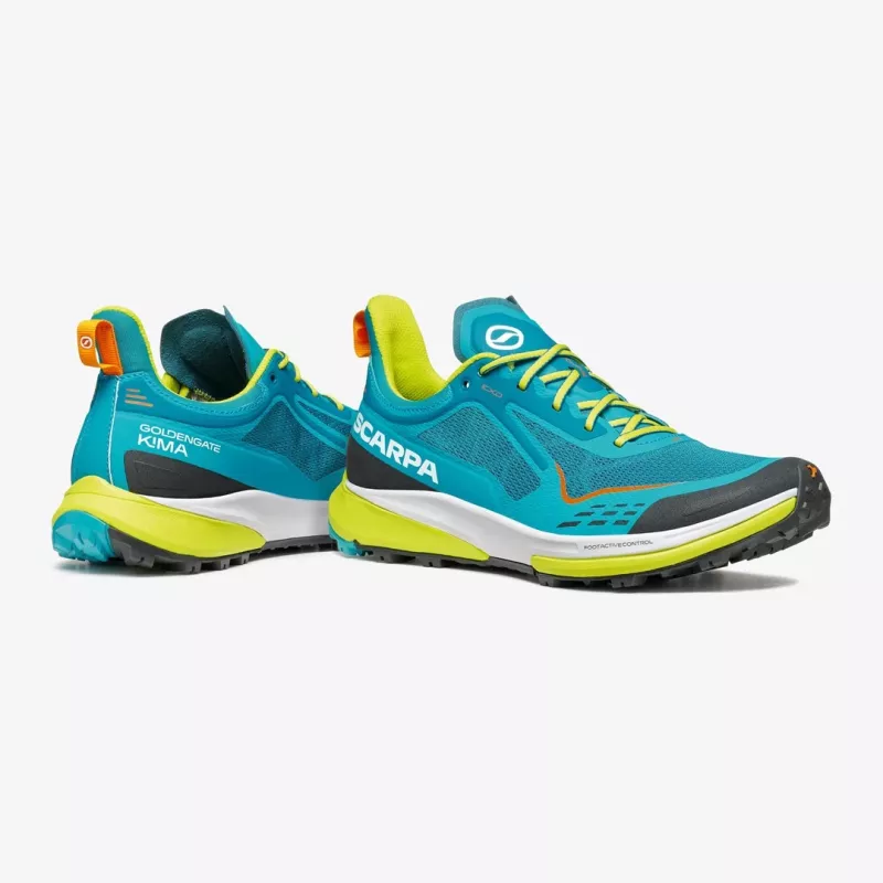 Scarpa GOLDEN GATE KIMA RT, 43.5, Lake niebieski - Lime