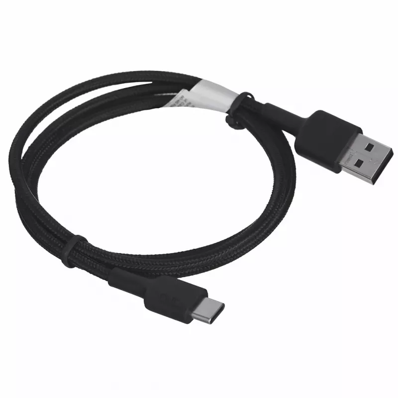 Kabel USB A na USB-C AUKEY CB-CD30 0,9 m — czarny, pleciony, USB PD 3.0, 0,48 Gbit/s