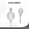 Ładowarka 4smarts QI2 Smartwatch Srebrna USB Bezprzewodowe Szybkie Ładowanie