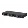 Dahua Technology PoE PFS3110-8ET1GT1GF-96 Niezarządzalny Gigabit Ethernet (10/100/1000) Power over Ethernet (PoE) Czarny