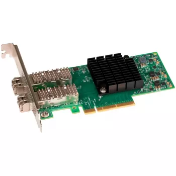 Karta sieciowa Sonnet Twin25G wewnętrzna światłowodowa PCI Express 25 Gb/s, zielona