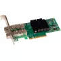 Karta sieciowa Sonnet Twin25G wewnętrzna światłowodowa PCI Express 25 Gb/s, zielona