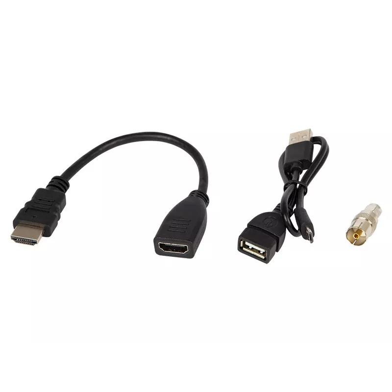 Tuner DVB-T2 BLOW 7000FHD MINI H.265 — kompaktowy naziemny odbiornik telewizyjny, HDMI, USB, S/PDIF, audio L/R, telegazeta