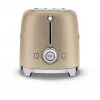 Toster Smeg 50's Style TSF01CHMEU 2 kromki Złoty 950W
