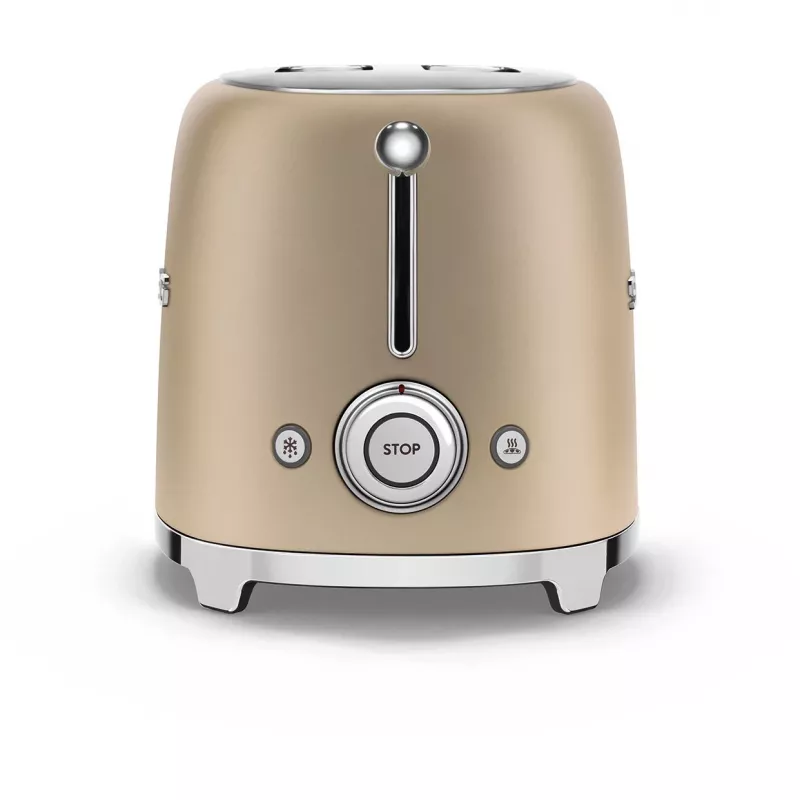 Toster Smeg 50's Style TSF01CHMEU 2 kromki Złoty 950W