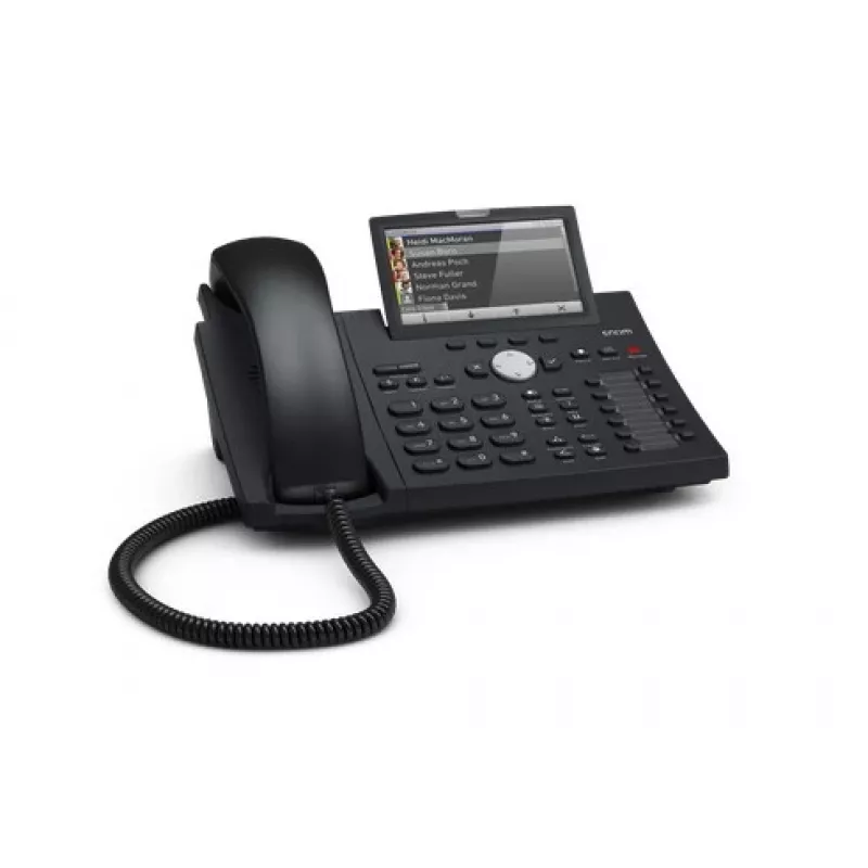 Telefon IP Snom D375 czarny 12 linii TFT