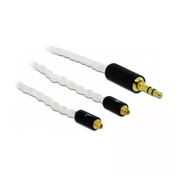 Kabel audio DeLOCK 85845 1,2 m 3,5 mm 2x MMCX biały
