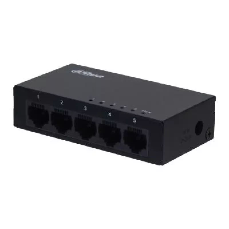 Dahua Technology SG1005-EUR przełącznik sieciowy niezarządzalny L2 Gigabit Ethernet (10/100/1000) Czarny