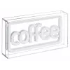 Neonowa tabliczka LED ActiveJet AJE-NEON COFFEE, wielokolorowa, USB 5V, montaż natynkowy, rama z tworzywa AS