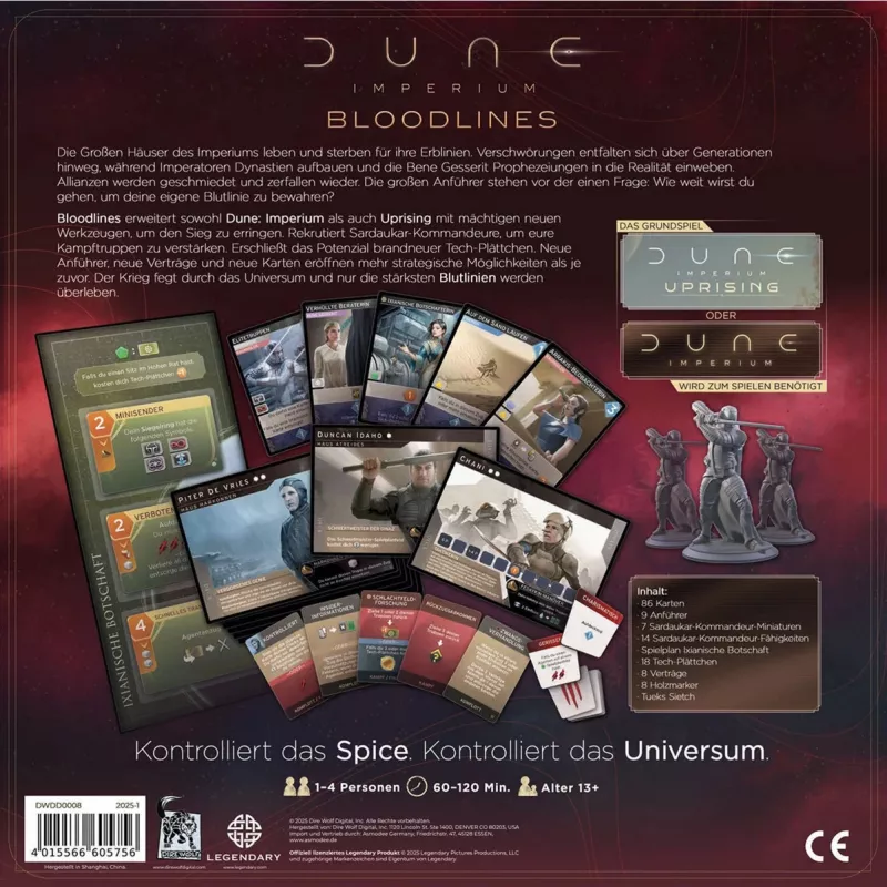 Dune: Imperium - Bloodlines, rozszerzenie do gry planszowej