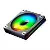 Wentylator komputerowy 120 mm Darkflash DM20 czarny, złącze 3-pin, standardowy przepływ powietrza