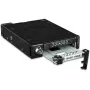 Ramka adaptera do wnęki napędu icy dock MB092VK-B na 2 szt. 6,3 cm U.2 / U.3 NVMe SSD do wnęki 3,5 cala (czarny)