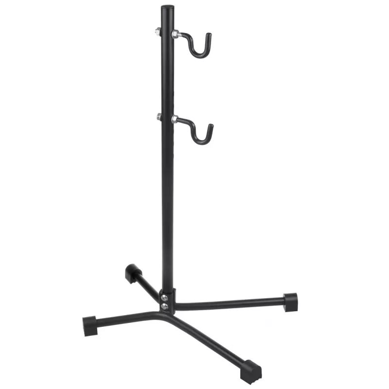 Warsztatowy stojak rowerowy MACLEAN MC-434, składany uchwyt serwisowy, udźwig 20 kg, czarny