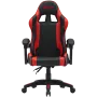 Fotel gamingowy CANYON Core SGCH2 — ergonomiczna konstrukcja, regulowana wysokość, czarno-czerwony