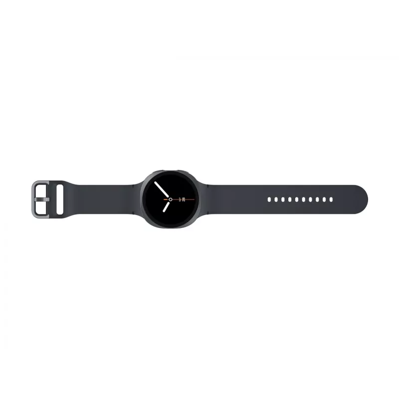 Samsung Galaxy Watch 8 3,81 cm (1,5 cala) AMOLED 44 mm Cyfrowy 480 x 480 pikseli Ekran dotykowy Grafit Wi-Fi GPS (satelitarny)