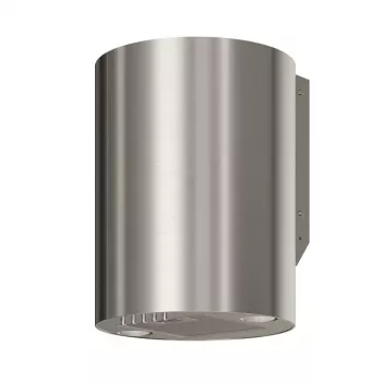 Okap kuchenny MAAN Elba Mini WPB 431 Satin, obudowa stalowa, wysokość 400 mm, Ø310 mm, 120–300 m³/h, sterowanie elektroniczne