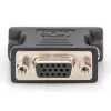 Adapter DVI Assmann. DVI(24+5) - HD15 M/F. DVI-I dual link. czarny (AK-320504-000-S)