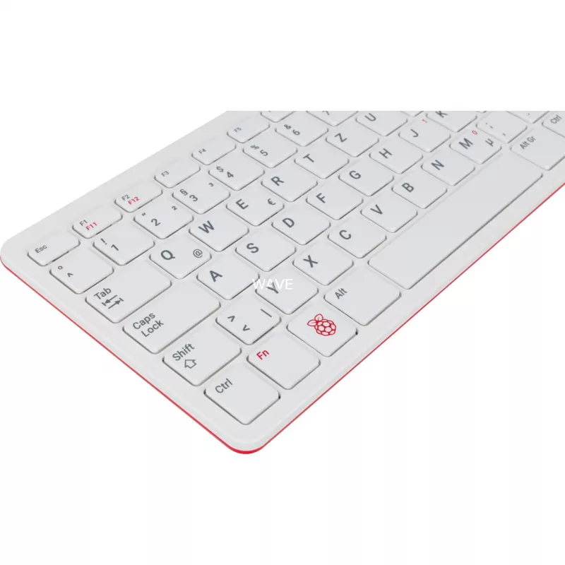 Przewodowa klawiatura USB Raspberry PI klawiatura DE RB-TASTA01W — połączenie USB, układ niemiecki