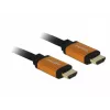 Kabel HDMI DeLOCK 85727 1m Typ A Męski-Męski Czarny-Złoty
