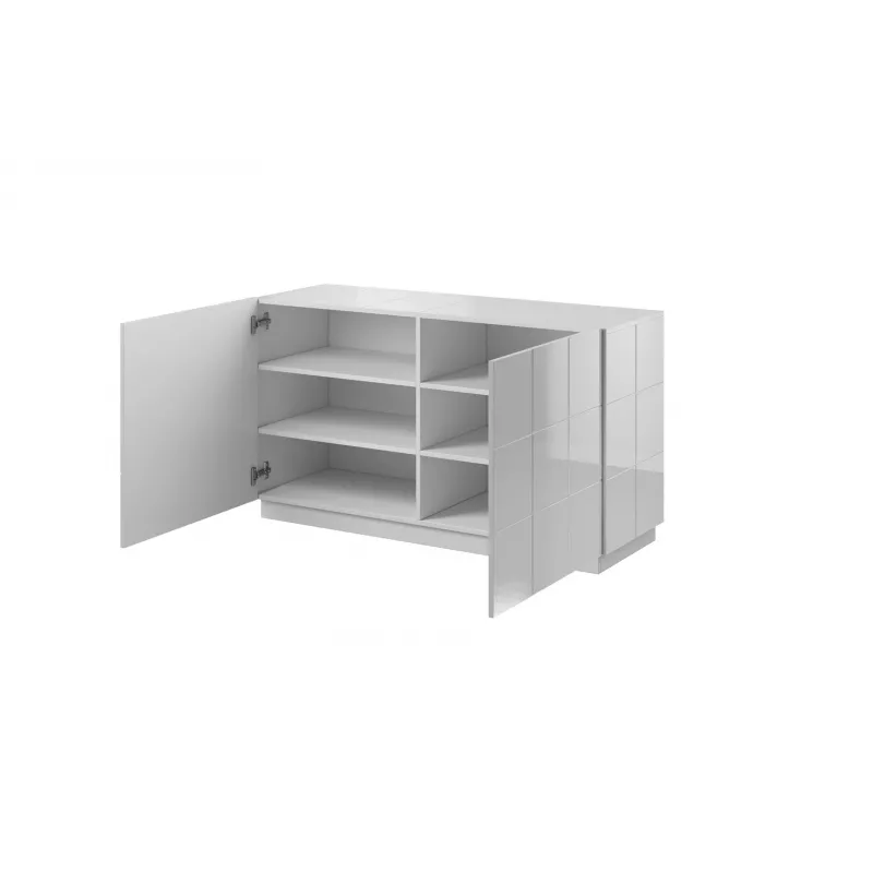 Cama Komoda 2D REJA biały połysk/biały połysk