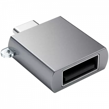 Adapter Satechi USB-C na USB 3.0 Space Gray – szlachetny design i wysoka jakość – kompaktowa konstrukcja (179979)