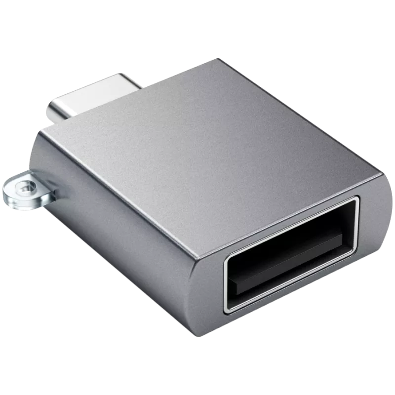 Adapter Satechi USB-C na USB 3.0 Space Gray – szlachetny design i wysoka jakość – kompaktowa konstrukcja (179979)