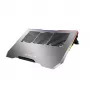 Chłodziarka do laptopa Tellur TLL491321 dla laptopów 17,3 cala, 3 wentylatory, podświetlenie LED RGB