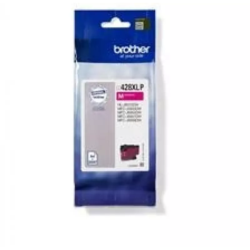 Wkład atramentowy Brother LC-428XLMP oryginalny magenta, do 5000 stron