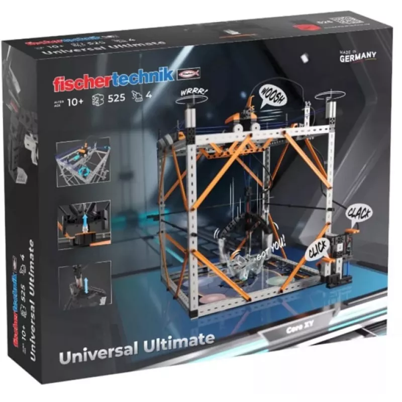 Zestaw konstrukcyjny edukacyjny Fischertechnik Universal Ultimate 576102 — modułowe elementy budowlane do nauki i prototypowania