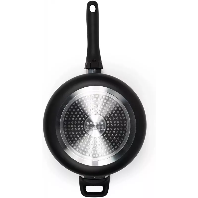 Zestaw naczyń kuchennych Russell Hobbs RH01840EU7 — 4-częściowy, kompaktowy, metaliczny marmur