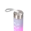 Zestaw motywacyjnych butelek na wodę Extralink 3W1 różowo-czarny 2000ML+900ML+300ML
