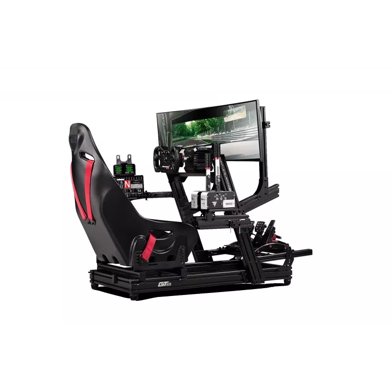 Uchwyt do monitora Next Level Racing NLR-E017 dla ekranów 27–43 cale i 49-calowych ultraszerokich, regulowane ramiona, kompatybilny z VESA