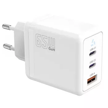 Ładowarka TB AZTBXUL3USB65WW — 65 W USB-C Power Delivery z 2 portami (1x USB-C, 1x USB-A)