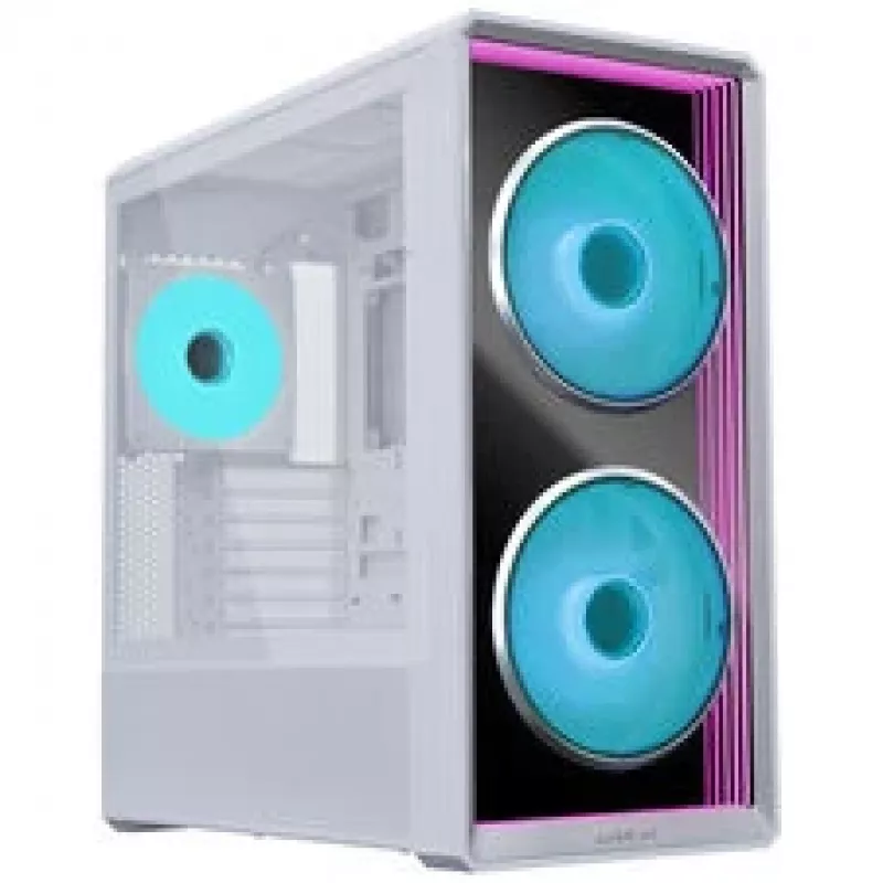 Lian Li LANCOOL 217 INF PC-Enclosure Bundle + HydroShift II LCD-S 360TL AIO + 3x UNI FAN SL-INF 120 Reverse Blade Fan - biały