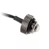 XSPC ARGB LED zaślepka G1/4 5V 3-pin, czarno-chromowana