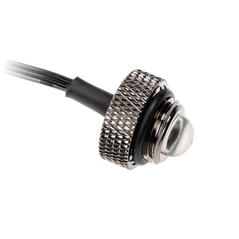 XSPC ARGB LED zaślepka G1/4 5V 3-pin, czarno-chromowana