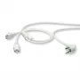 ROLINE 19.08.1023 Kabel zasilający biały 2 m CEE7/7 IEC C13 (19.08.1023)