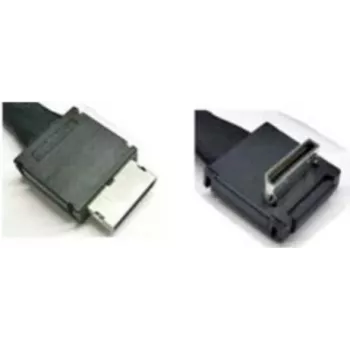 Intel OCuLink Cable Kit AXXCBL700CVCR - Wewnętrzny kabel SAS - 4i MiniLink SAS (SFF-8611) (M) prosty do 4i MiniLink SAS (SFF-8611) (M) kątowy - 70 cm (AXXCBL700CVCR)