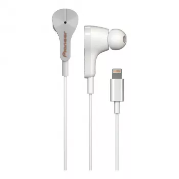 Zestaw słuchawkowy Pioneer Rayz Wired In-ear Music biały