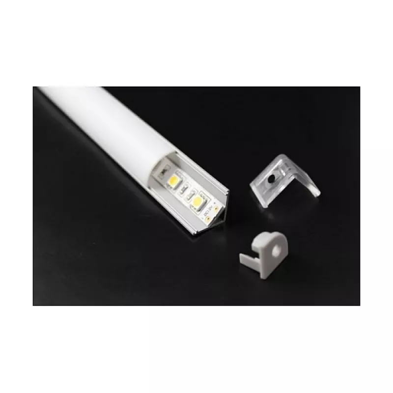 Synergy 21 S21-LED-PR20197 - profil modułowy - biały - aluminium - 2 m (S21-LED-PR20197)