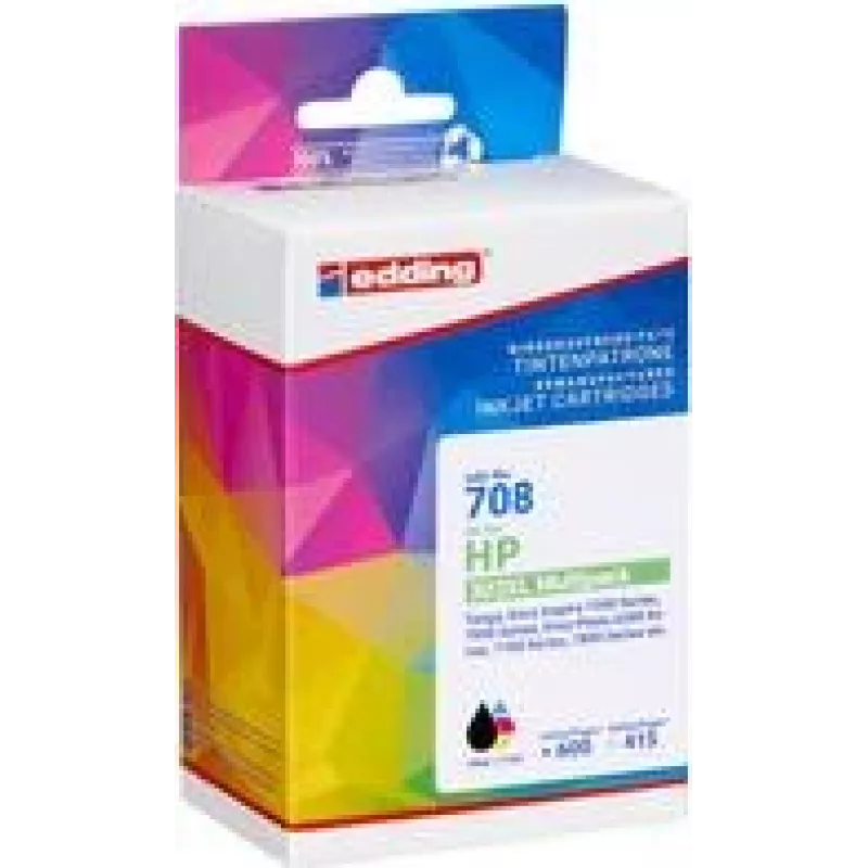 EDDING EDD-708 schwarz color Druckerpatronen kompatibel zu HP 303XL T6N04AE/T6N03AE