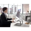 Podstawka pod laptopa Port Designs 901103 — aluminium i czarna, obsługa do 15,6 cala, szerokość 260 mm, głębokość 145 mm, wysokość 225 mm