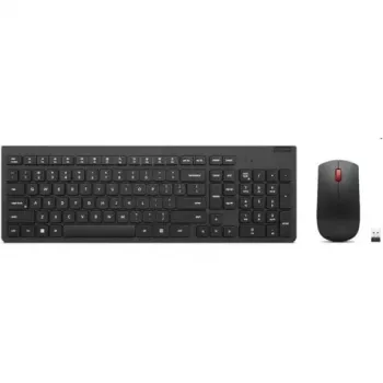Klawiatura Lenovo 4X31N50722 z myszą Bezprzewodowa RF Uniwersalna Czarna