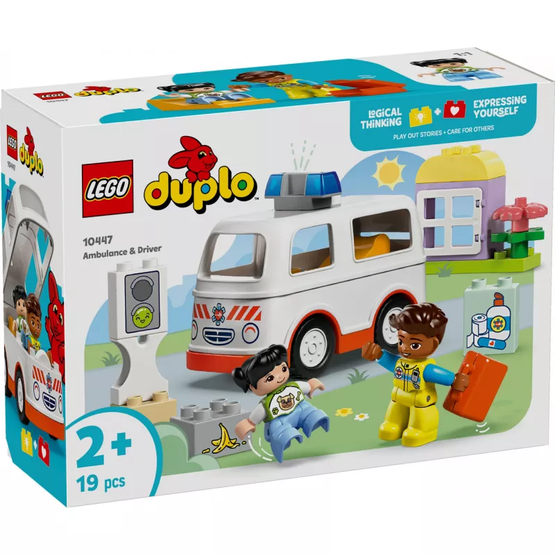 LEGO DUPLO 10447 Ambulans z kierowcą