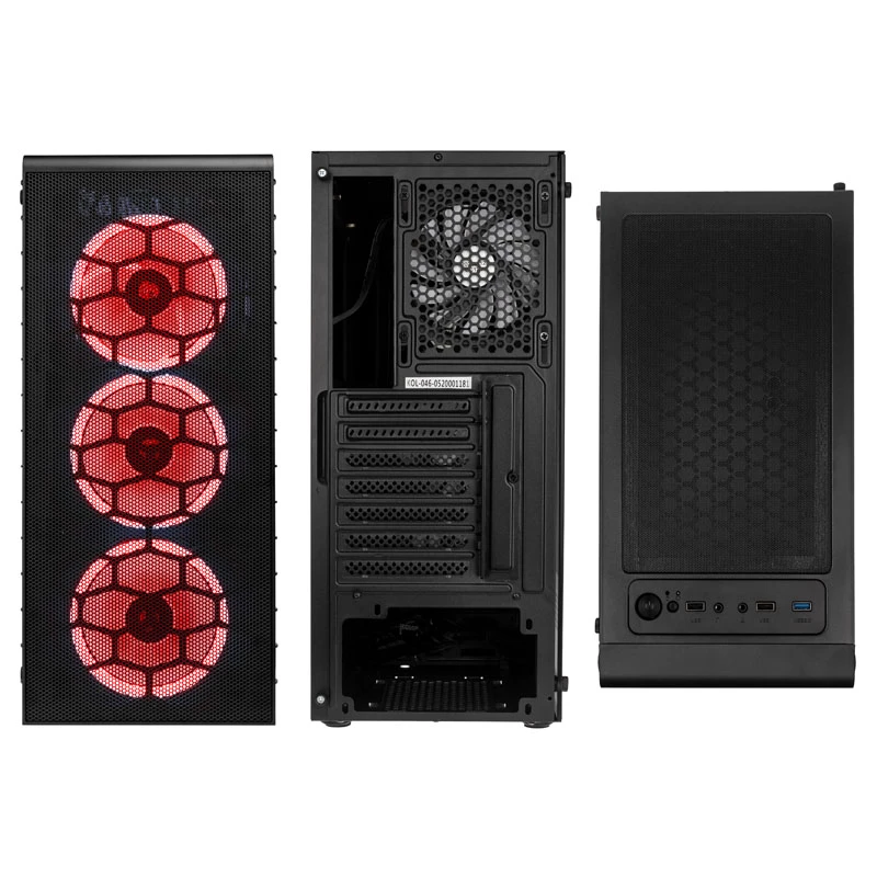 Kolink Observatory Lite Mesh RGB Mid Tower - czarny
